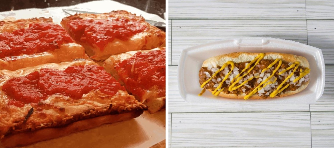 Detroit Pizza Joint Menu